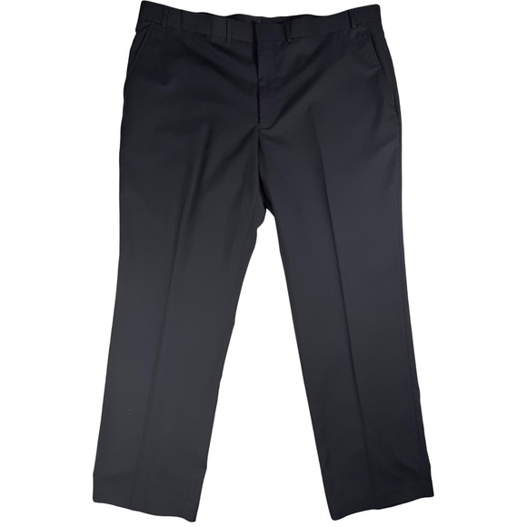 Kenneth Cole New York Other - Kenneth Cole New York Mens Black Dress Pants Flat Front Trousers 44W 32L LR9052
